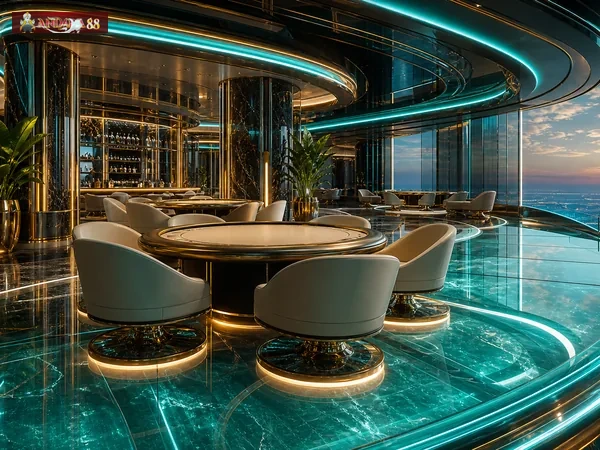 Antarmuka high roller Andara88 dengan nuansa premium